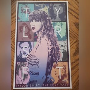 Taylor Swoft Eras Tour Poster